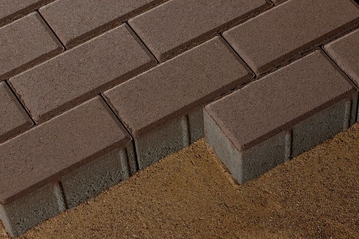 Брусчатка 342 механический завод Прямоугольник (кирпич) 200х100х40 мм Коричневый фото 2