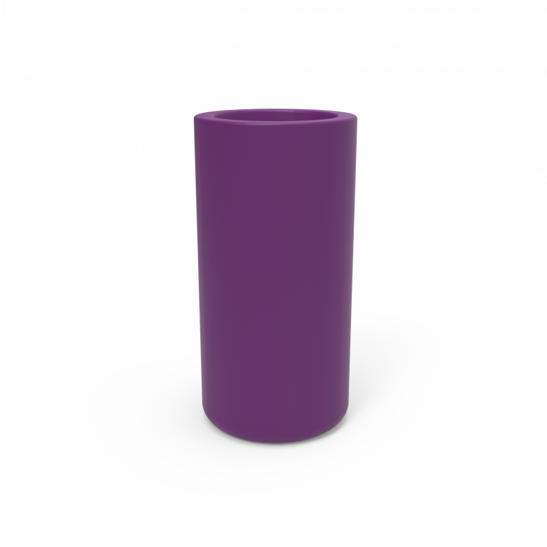 Кашпо Berkano Smoov Planter Cylinder DB Deep Violet фото 1