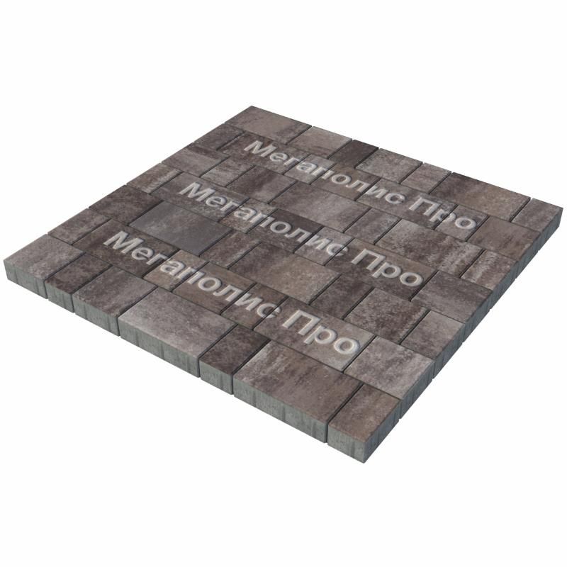 Тротуарная плитка Выбор Старый город Листопад 1Ф.6 60 мм Хаски фото 3