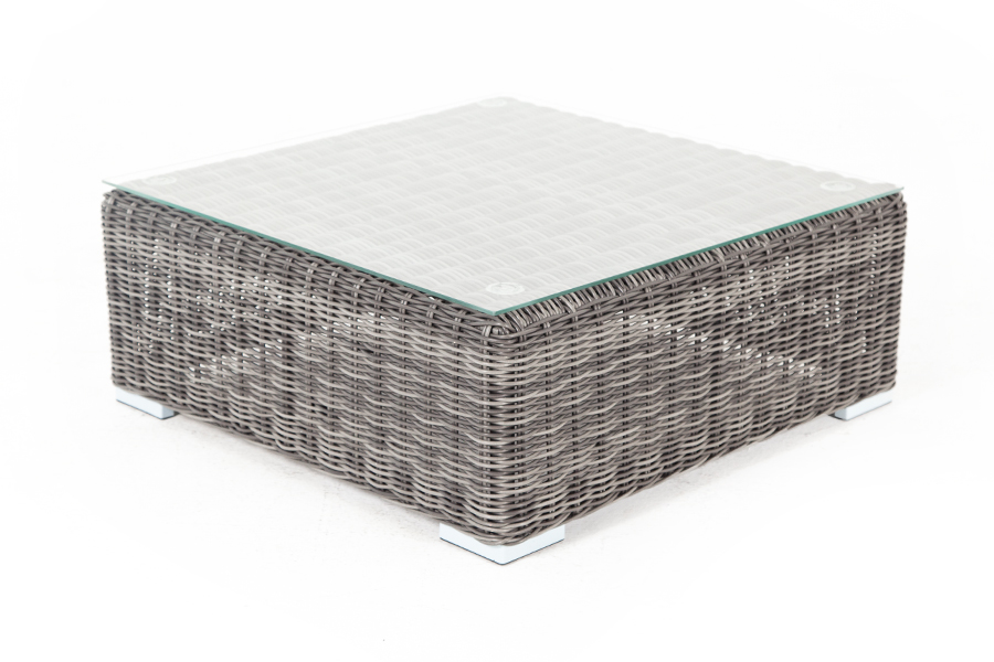 Лунго журнальный столик плетеный, цвет графит фото 1