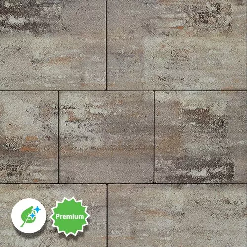 Тротуарная плита Artstein Инсбрук Ланс 60 мм Color Mix Берилл фото 1