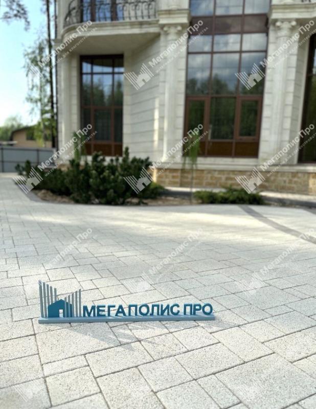 Тротуарная плитка 342 Механический завод Бавария 60мм коллекция Гранит цвет Антаро фото 4