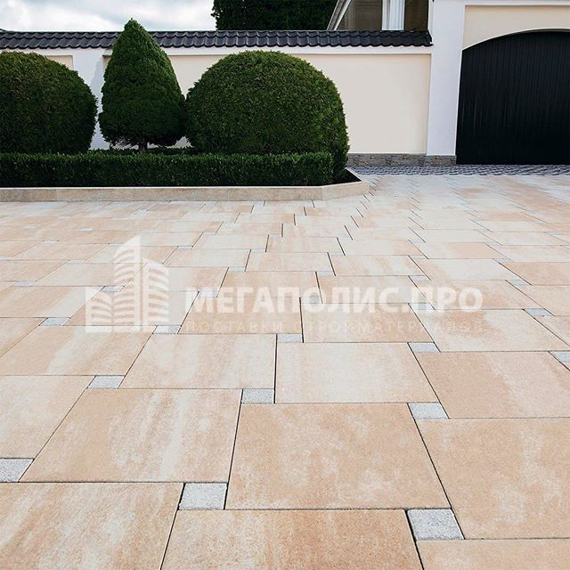 Тротуарные плиты Выбор Квадрум Б.7.К.8 600х600х80 мм Искусственный камень Степняк фото 2