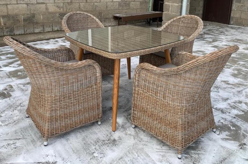 Комплект мебели T368/Y490 Beige (4+1) фото 2