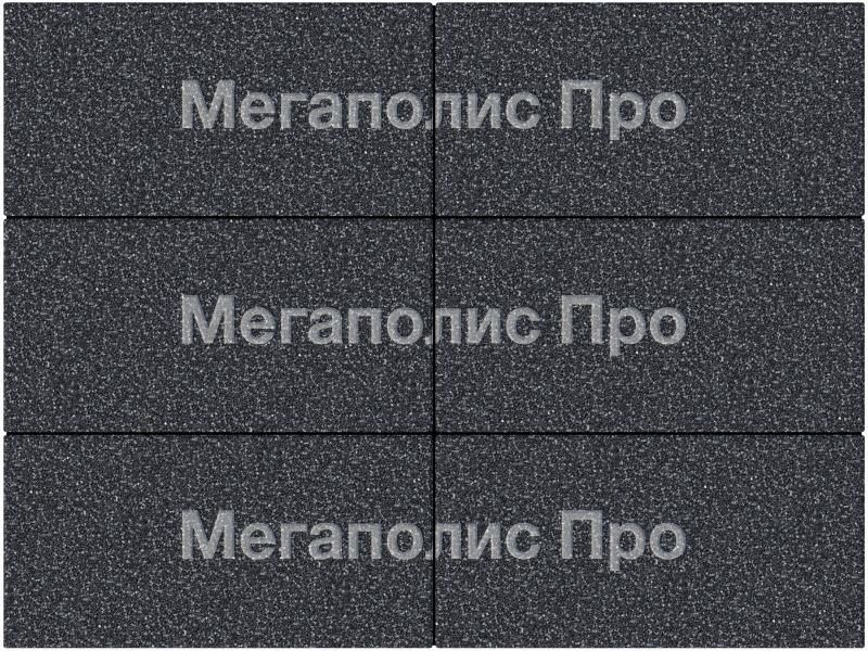 Тротуарная плитка Выбор Прямоугольник Б.5.П.8 600х300х80 мм Стоунмикс Черный с белым фото 4