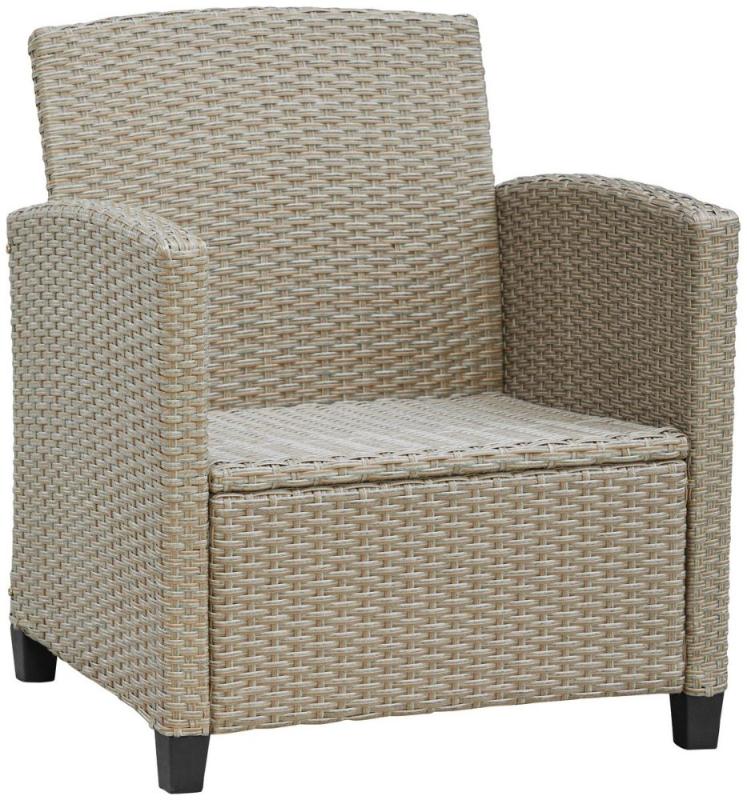 Плетеный комплект мебели с диваном AFM-804B Beige-Grey фото 3