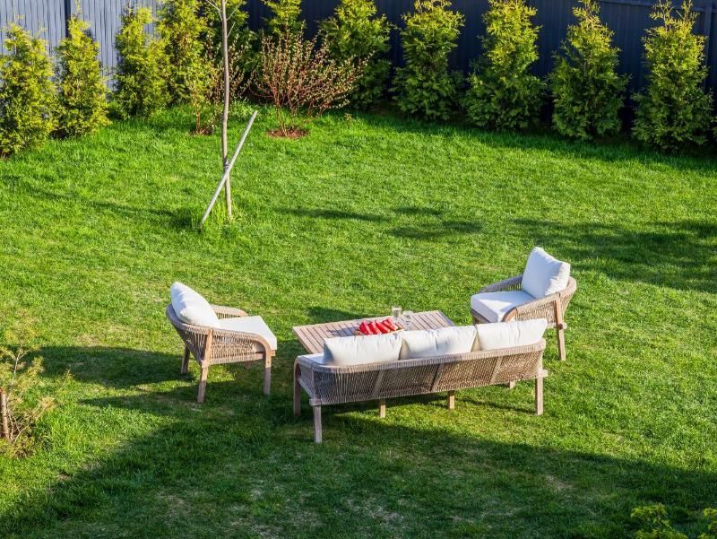 Лаунж-зона Michelle Royal Family из дерева, цвет бежевый фото 4