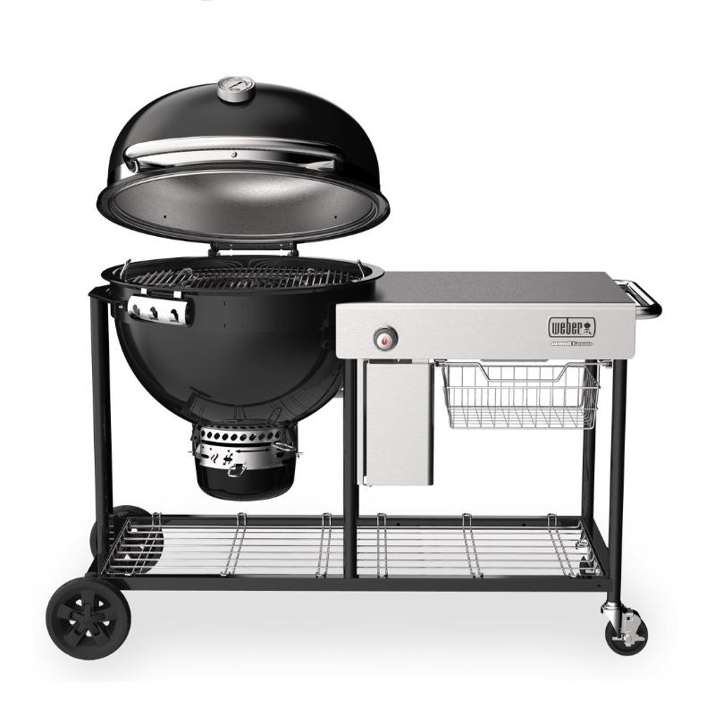 Угольный гриль Weber Summit Kamado S6 Grill Center 61 см, Черный 18501104 фото 3