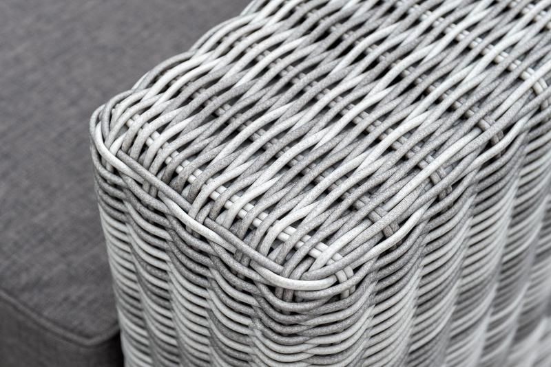 Лаунж-зона Боно 4SIS из искусственного ротанга, цвет серый фото 9