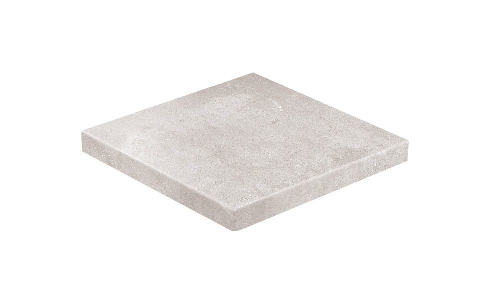 Клинкерная ступень прямоугольная угловая Loftstufe Stroeher Zoe 971 greige, 340х340х35х11 мм фото 1