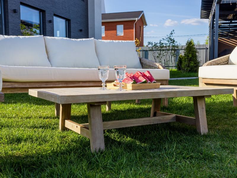 Лаунж-зона Michelle Royal Family из дерева, цвет бежевый фото 10