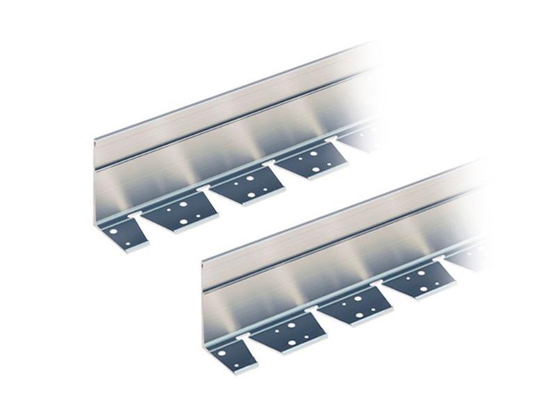 Бордюр алюминиевый h100, L2500, b76 фото 2