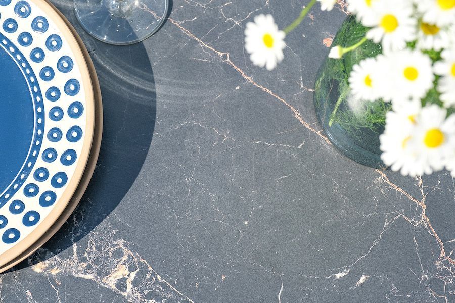 Лаунж-зона Гранада из алюминия со столиком из HPL фото 7