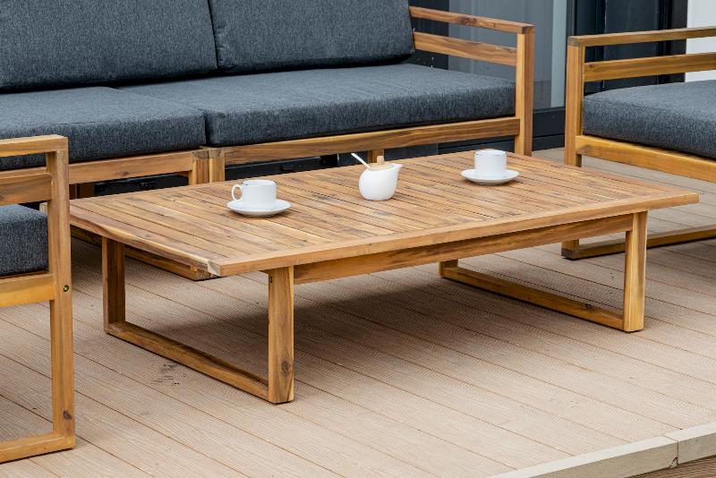 Лаунж-зона Brooklyn Royal Family из дерева, цвет серый фото 5