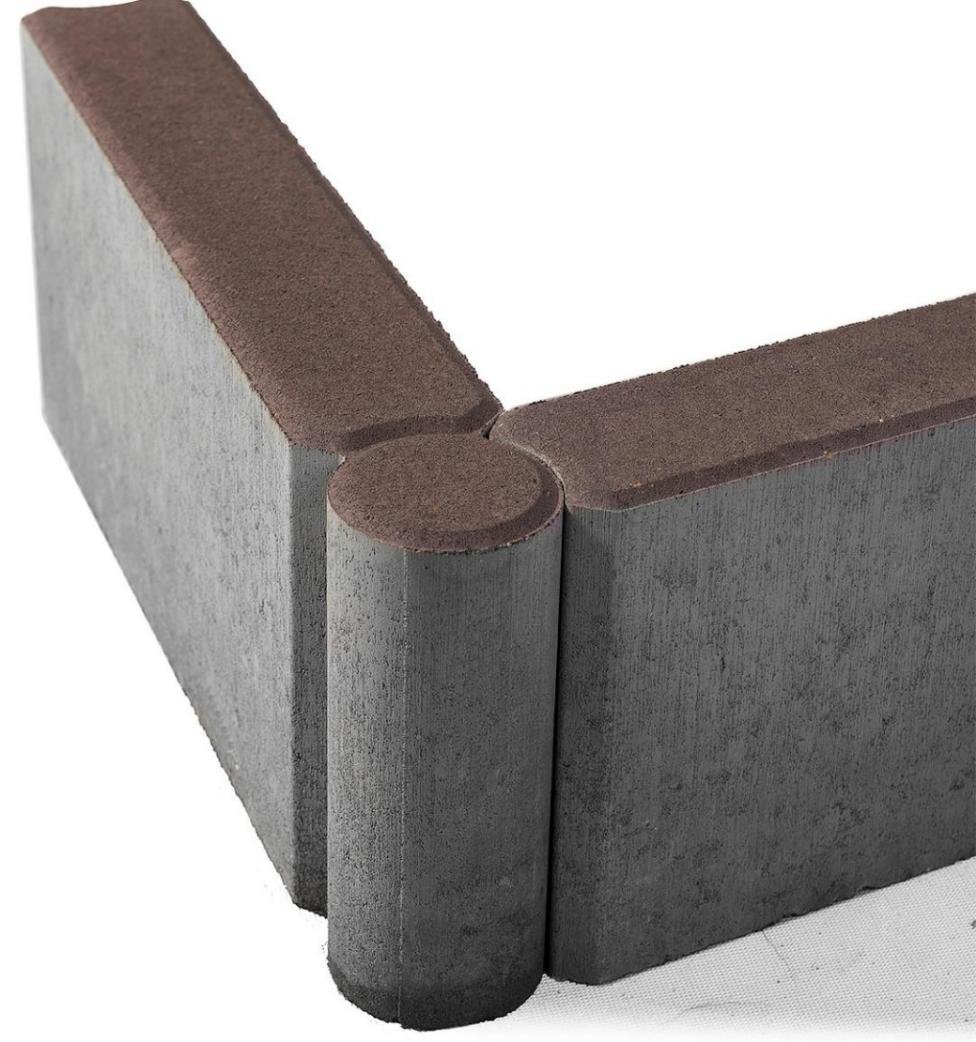 Бордюр шарнирный Braer коричневый фото 1