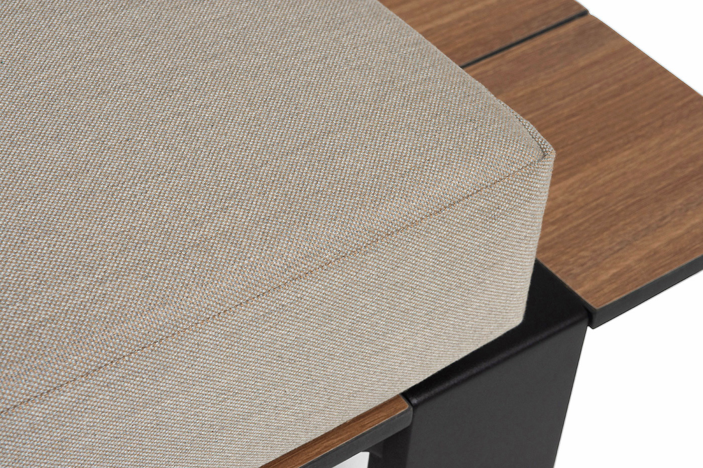 Тулон угловой модульный диван, каркас из алюминия фото 5