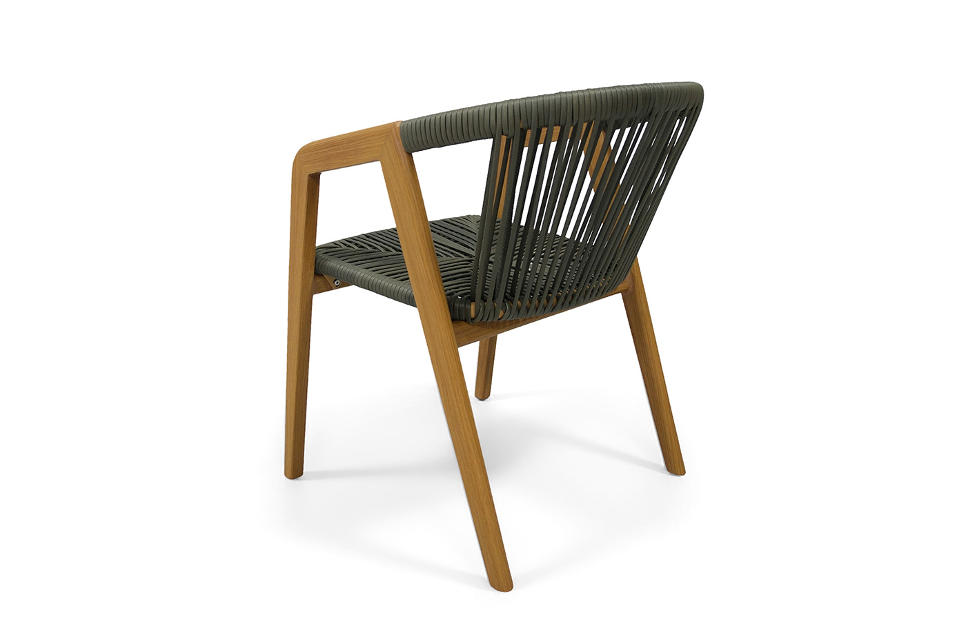 Будапешт стул из искусственного ротанга, цвет темно-серый фото 6