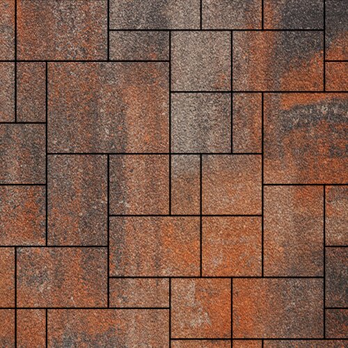 Тротуарная плитка Steinrus Инсбрук Альпен 60 мм Рей native фото 1