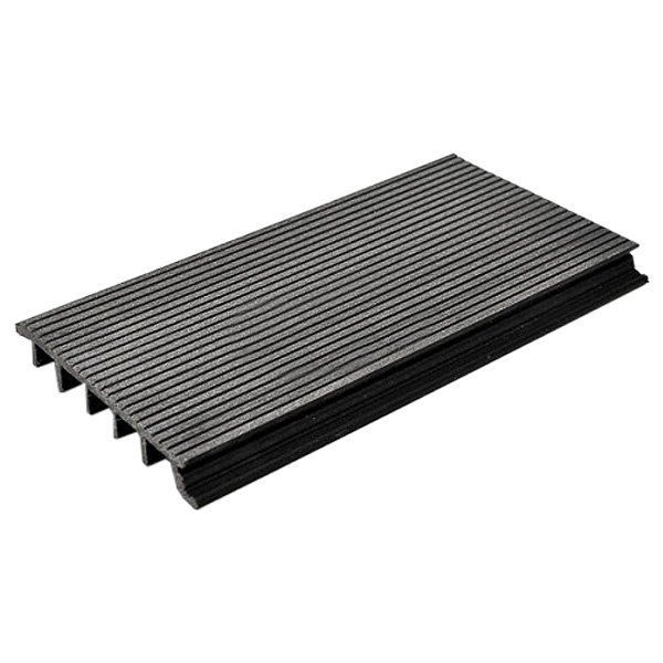 Террасная доска MasterDeck Slim 3000*145мм*23мм широкий вельвет, цвет Антрацит фото 1