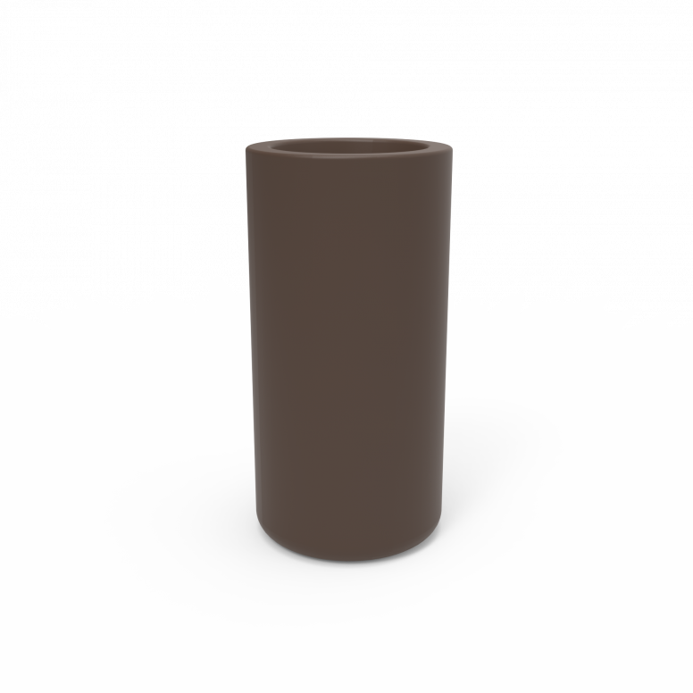 Кашпо Berkano Smoov Planter Cylinder DB Brown фото 1