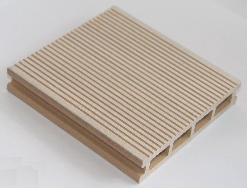 Террасная доска MasterDeck Classic 140мм*26мм узкий + широкий вельвет, цвет Клен фото 2