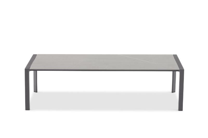 Кофейный стол Stockholm Brafritid антрацит, алюминий/закаленное стекло фото 3