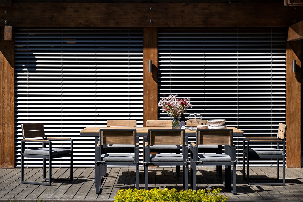 Обеденная группа из алюминия TOPA XL Joygarden фото 7