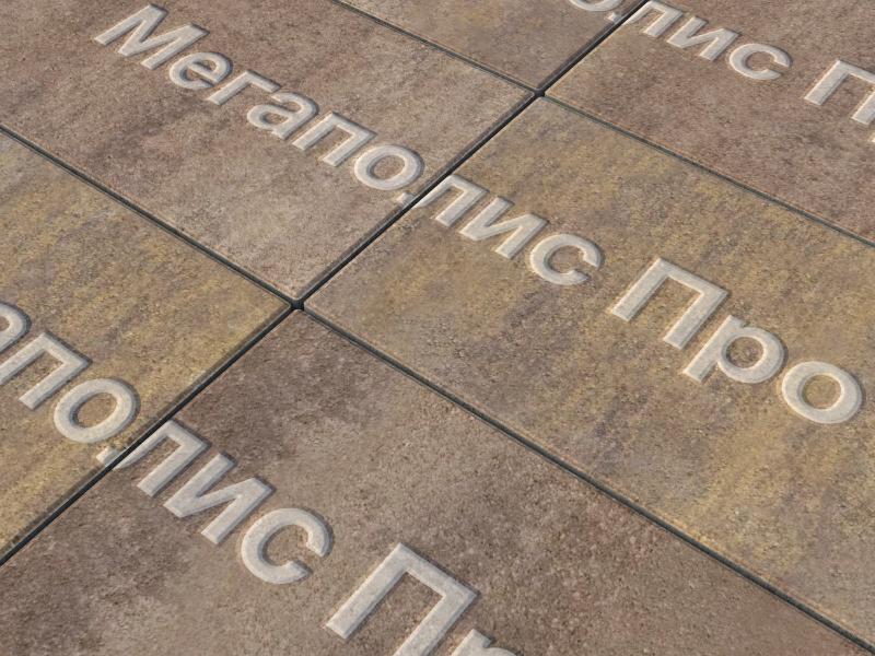 Тротуарная плитка Выбор Прямоугольник Б.5.П.8 600х300х80 мм Искусственный камень Плитняк фото 2