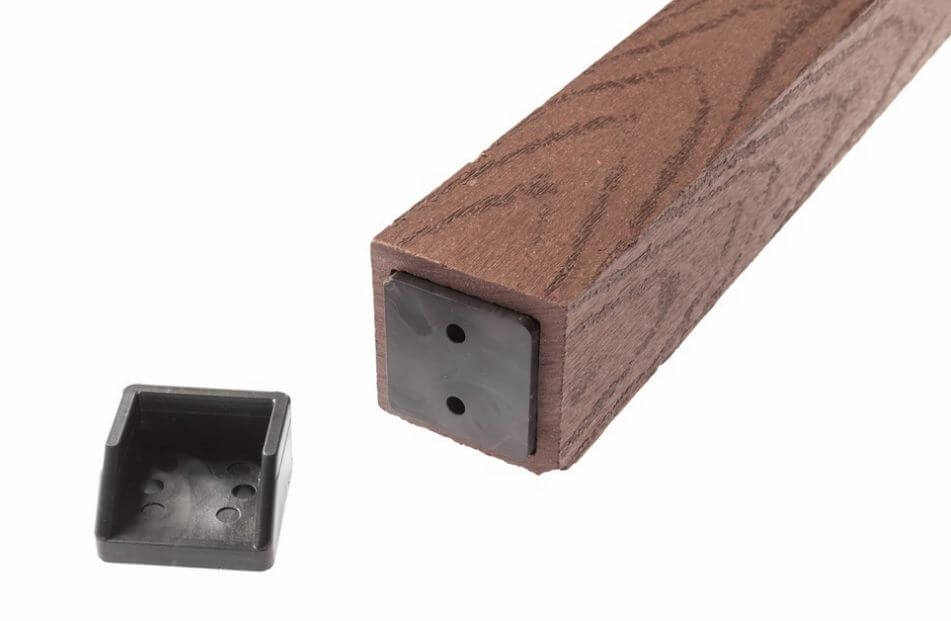 Коннектор балясины Экодэк Спирит 38х38 мм, упаковка 30 шт фото 2