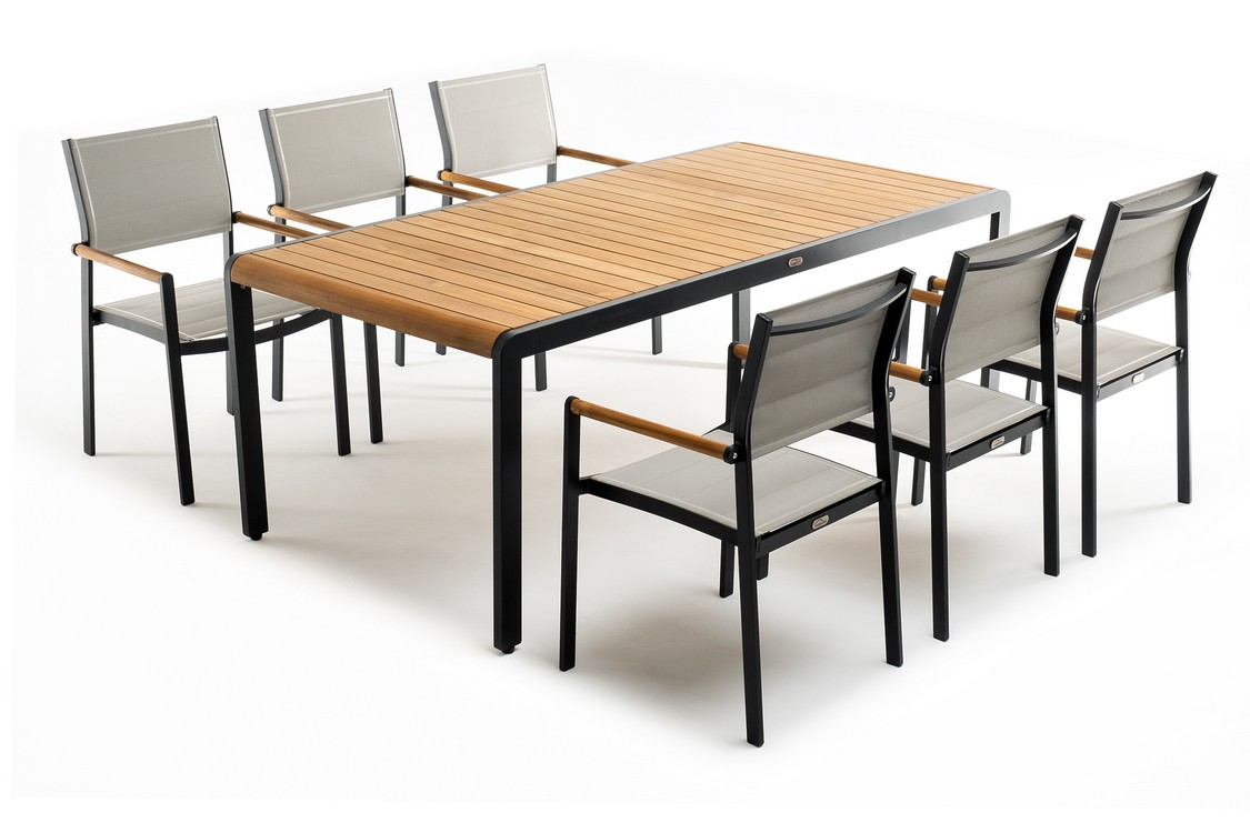 Обеденная группа из алюминия MAYA Joygarden фото 17