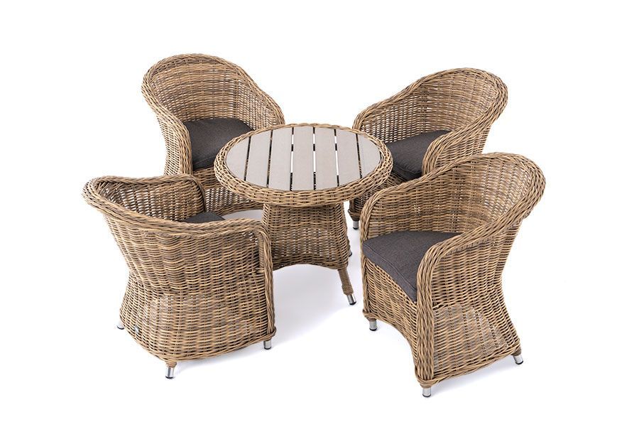 Обеденная группа Тильда 4SIS детская плетеная фото 3