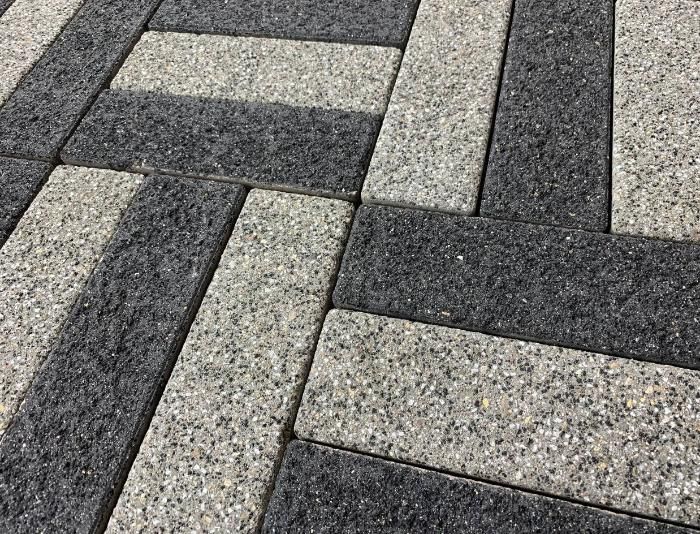 Тротуарная плитка 342 механический завод Паркет 240x80x60мм коллекция Гранит цвет Морис фото 4