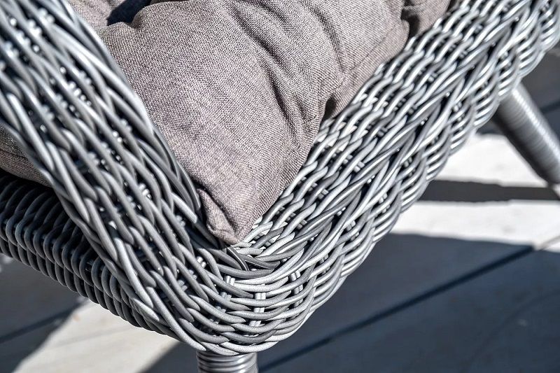 Лаунж-зона Толедо 4SIS из искусственного ротанга, цвет графит фото 6