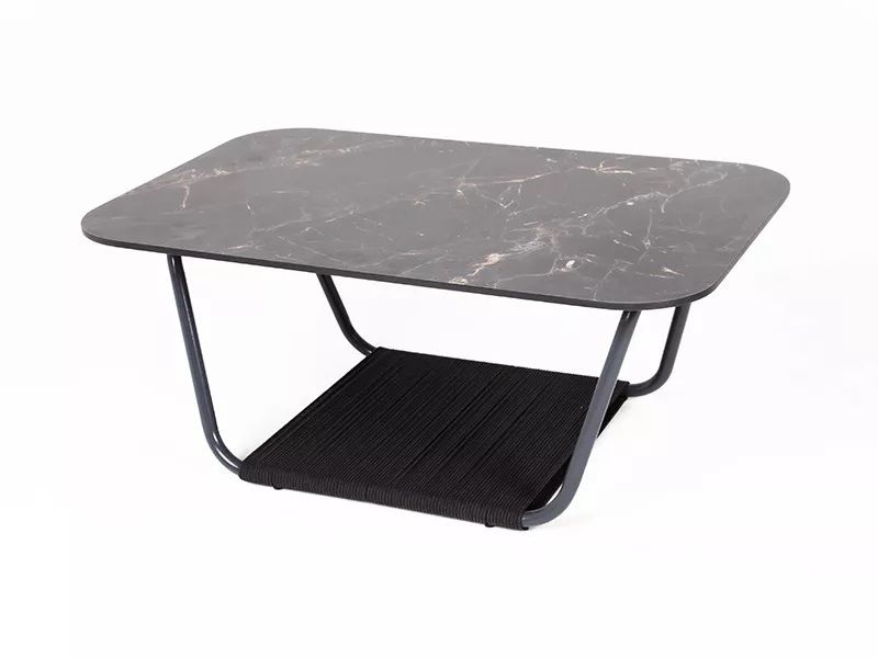 Журнальный столик Гранада 4SIS, цвет черный мрамор фото 1