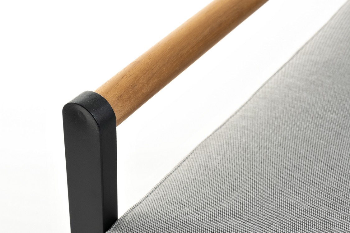 Диван из алюминия MAYA 2-х местный темный графит Joygarden фото 7