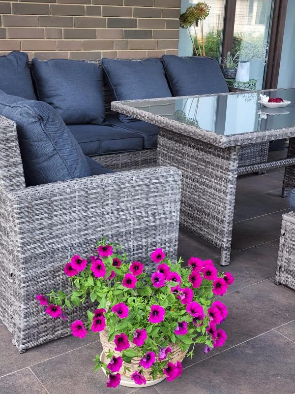 Комплект мебели Zorro Plus Royal Family из искусственного ротанга, цвет серый фото 9