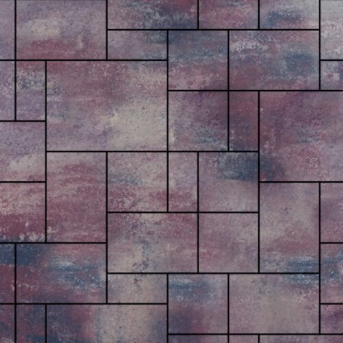 Тротуарная плитка Artstein Инсбрук Альпен 60 мм Color Mix Каратау фото 1