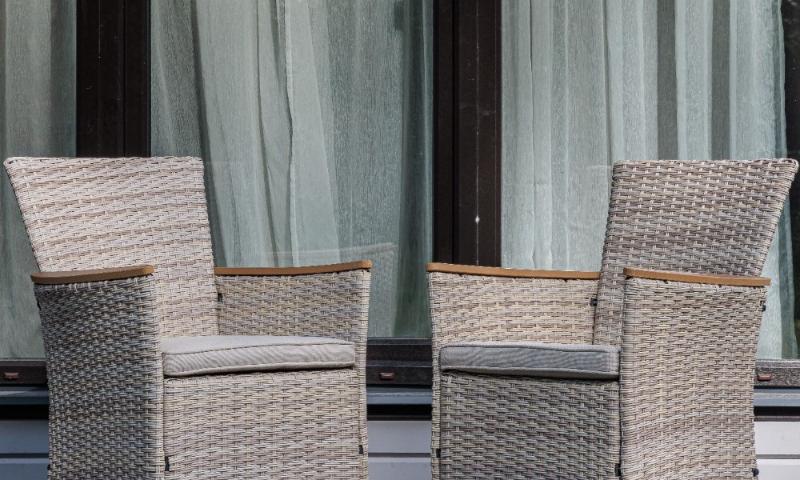 Угловой комплект Zorro Wood Double Royal Family из искусственного ротанга, цвет бежевый фото 6