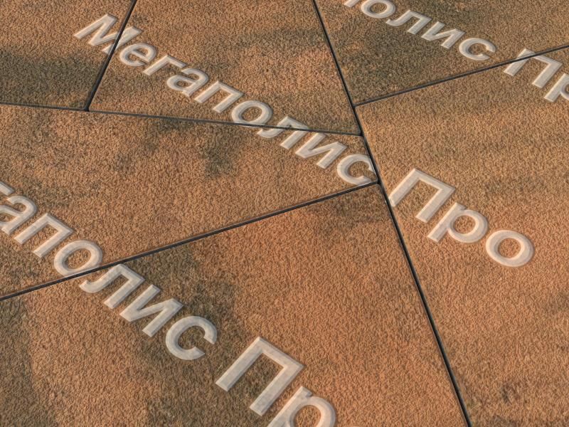 Тротуарная плитка Выбор Оригами Б.4.Фсм.8 80 мм Листопад Гранит Мустанг фото 1