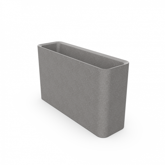 Кашпо Berkano Vittorio 53 DB Gray Granite фото 1