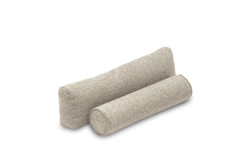 Кресло Malmo Brafritid с пуфом, антрацит/светло-серый, алюминий/тик фото 3