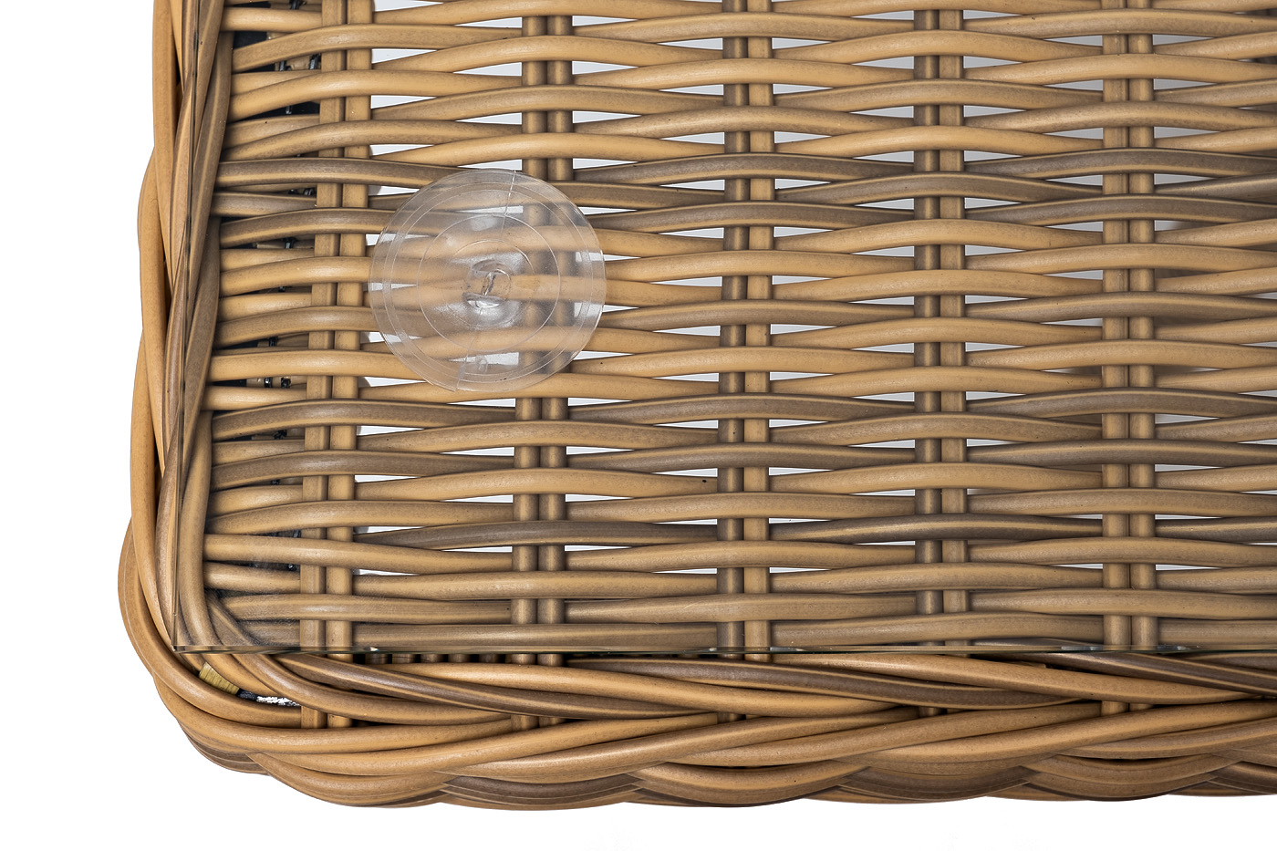 Латте плетеный стол из искусственного ротанга 140х80см, цвет соломенный фото 6