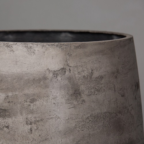 Кашпо Concretika Cylinder D50 H65 Concrete Grey Dark фото 2