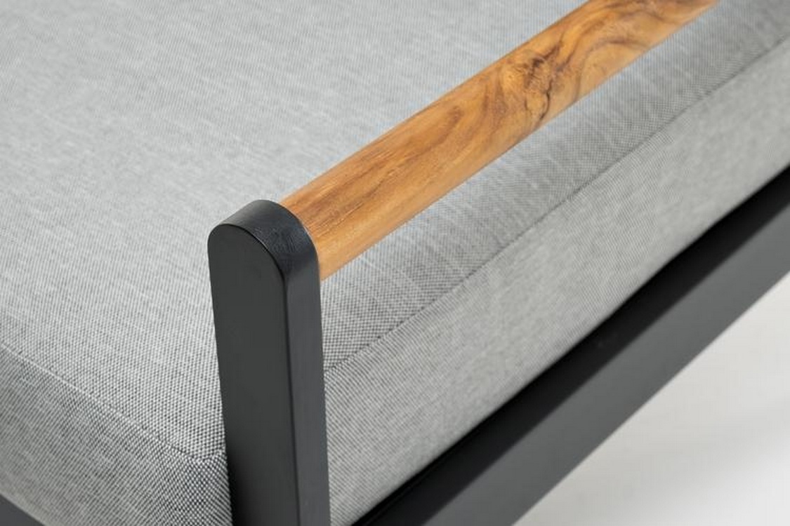 Кресло из алюминия MAYA темный графит Joygarden фото 6