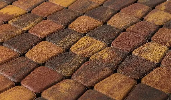 Тротуарная плитка Braer Классико круговая 60 мм, ColorMix Мальва фото 4