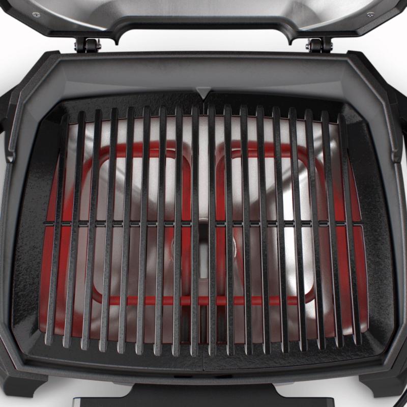 Электрический гриль Weber Pulse 1000 Черный с тележкой фото 3