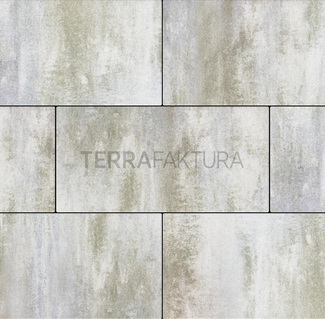 Тротуарная плитка Terrafaktura Урбан 600x300x80 мм Таежный ягель фото 1
