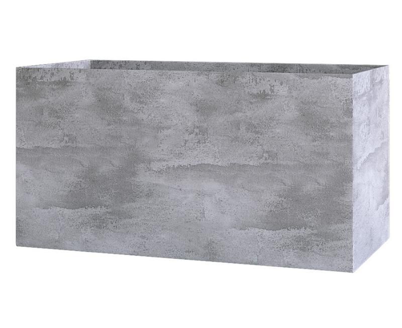 Кашпо Concretika Balcony 40x15x15 Конкрит грей лайт фото 1