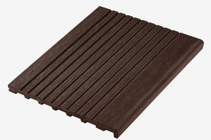 Ступень Экодэк Брайт 3D 4000 или 3000x320x23 мм, цвет Шоколад фото 1