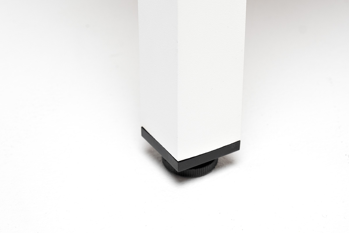 Канны журнальный столик из HPL 90х60, H40, каркас белый, цвет столешницы серый гранит фото 5